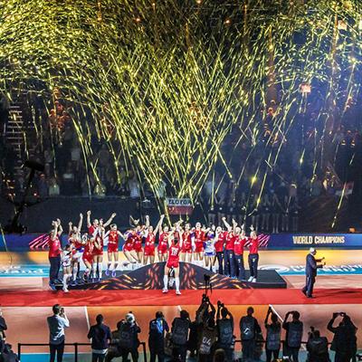 WK volleybal in Apeldoorn groot succes